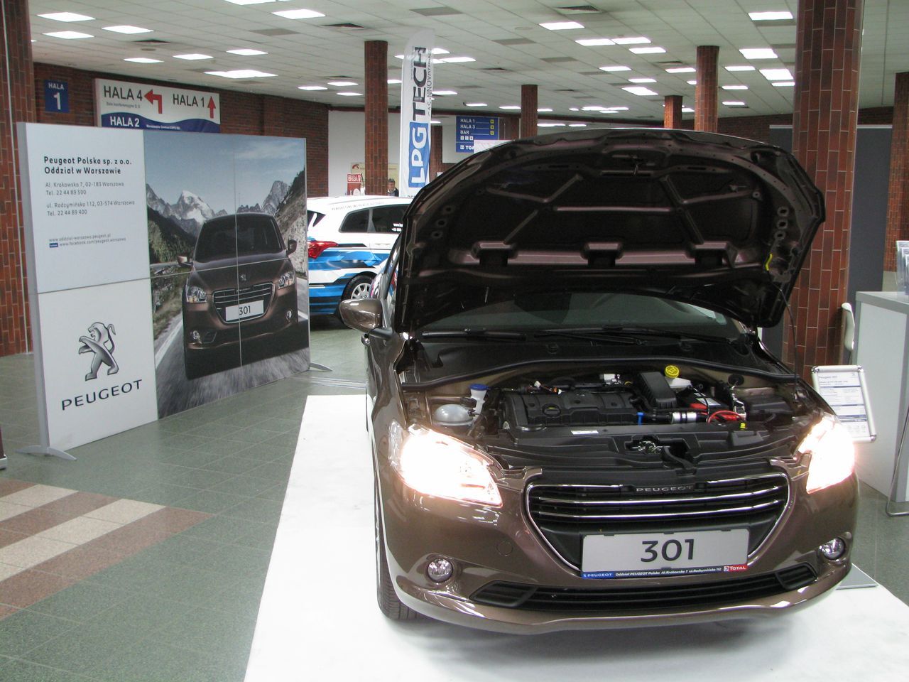 Peugeot 301 LPG na wystawie Gaz Show 2014 Francuskie.pl