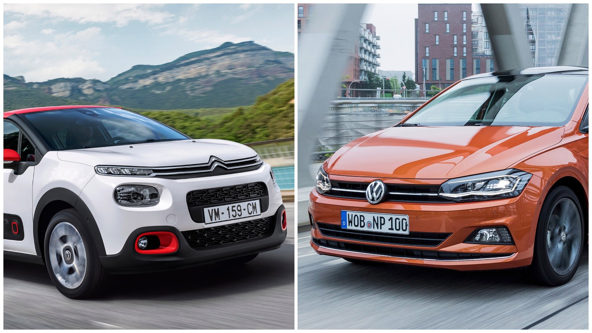Volkswagen Polo vs Citroen C3 porównanie Francuskie.pl