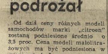 citroen podwyzka Wiadomości