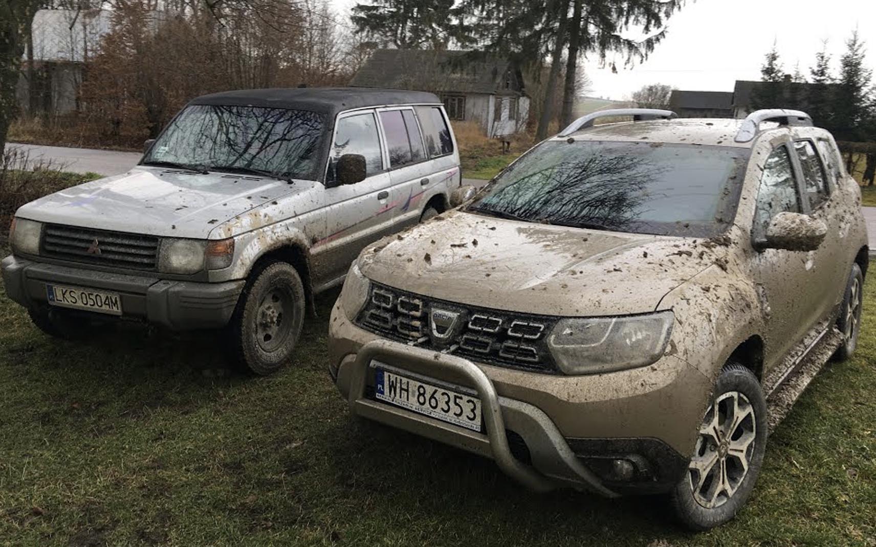 Dacia Duster kontra Mitsubishi Pajero który samochód