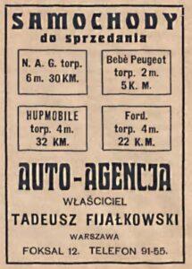 peugeot 1922 Historia