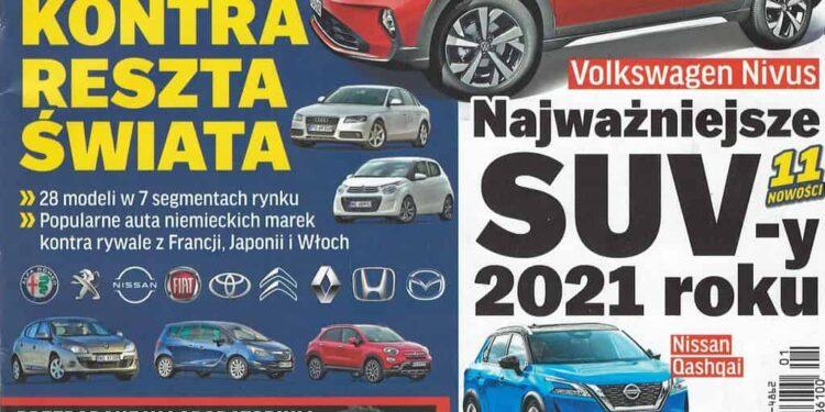 AUTO MOTO 01 2021 stronniczy przeglad prasy Przeglad Prasy