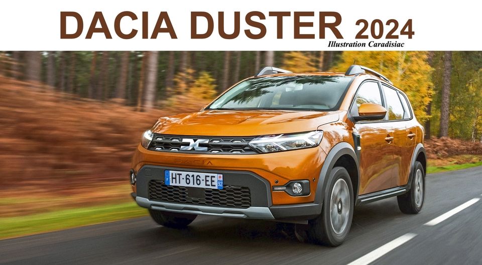 Nowa Dacia Duster III 2024. Nowy design, logo i napędy hybrydowe