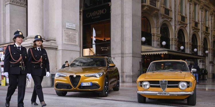 13. Najslynniejsze modele Alfa Romeo ktore zrezygnowaly z koloru czerwonego model Stelvio GT Junior z roku 2022 i Alfa Romeo GT 1300 Wiadomości