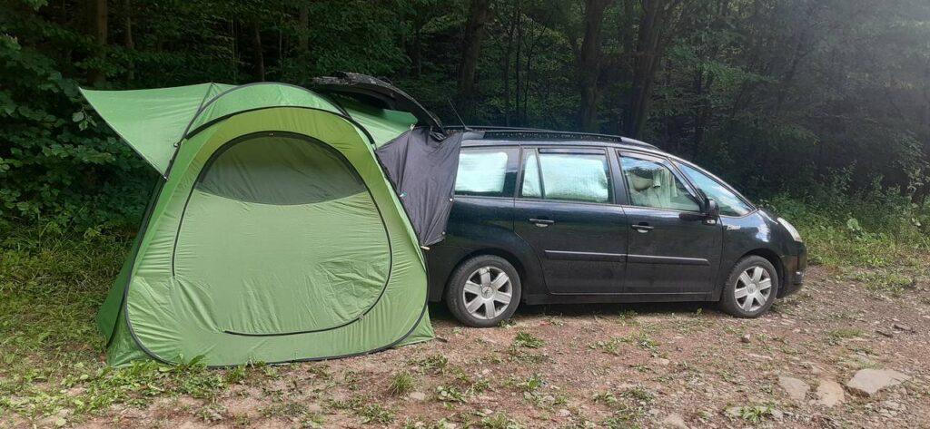 Citroen C4 Grand Picasso – Mikrocamper dla 5 osob za 2000 zl. auto 8 Wiadomości