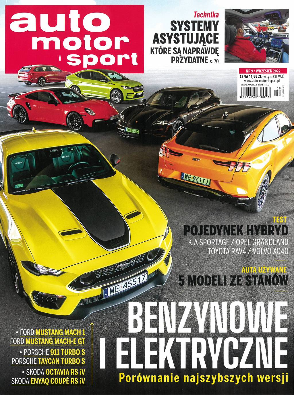 Opel Grandland contre ses rivaux hybrides.  Revue de presse biaisée : AUTO MOTOR I SPORT nº 09/2022 – Francuska.pl