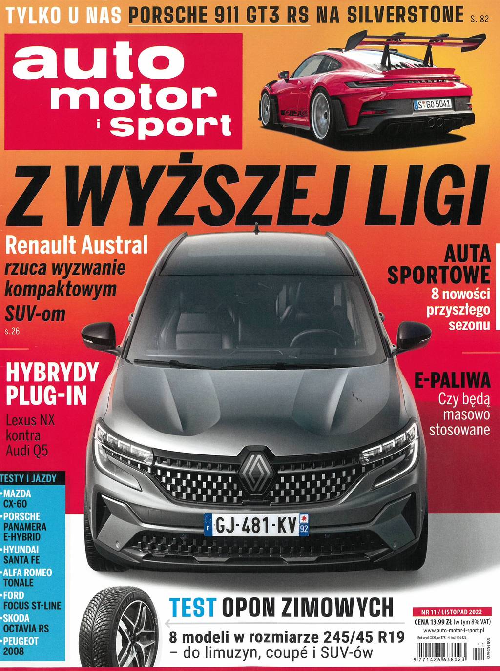 Renault Austral est un bon SUV.  Biased Press Magazine: AUTO MOTOR I SPORT Nº 11/2022 |  French.pl