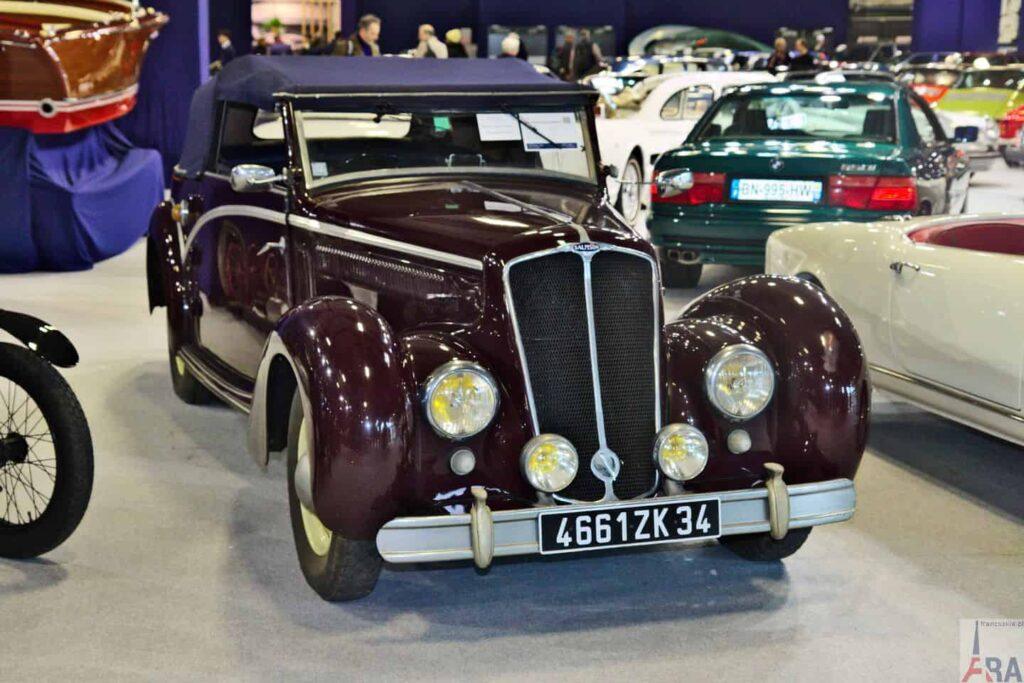 Zlote lata francuskiej motoryzacji – relacja wlasna z Retromobile 2023. Salmson S4E 1 Wiadomości
