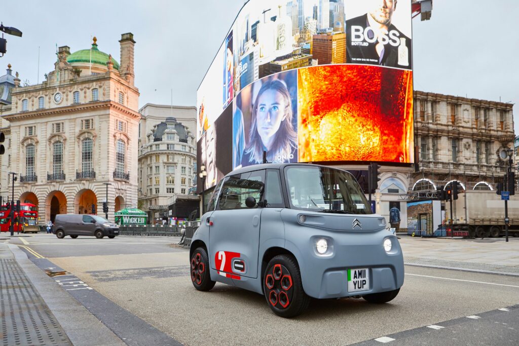 Citroën AMI dans les rues de Londres.  Ce fut une vraie réussite !  |  français.pl