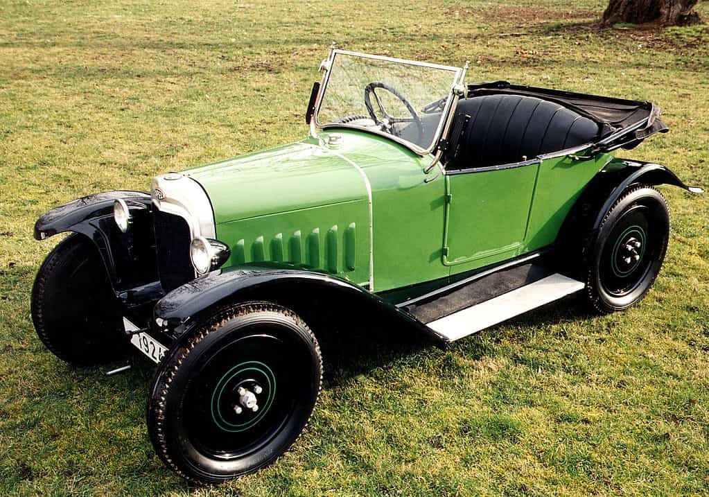 100 lat zaby na kolach – historia Opla 4 12 HP 02 Testy