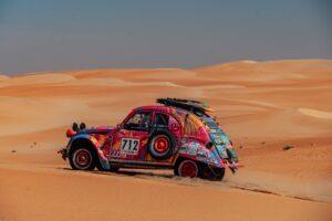 citroen 2cv zespolu duckar po raz drugi ukonczyl rajd dakar 02 Wiadomości