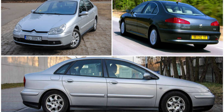 PEugeot 607, Citroen C5