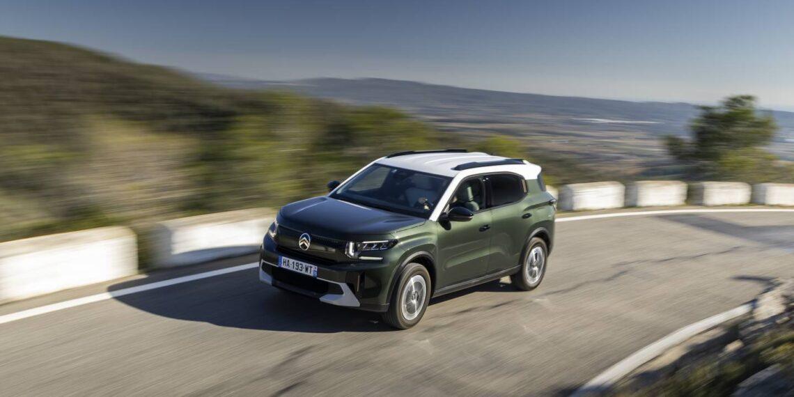 Citroën C3 Aircorss oliwkowy z białym dachem