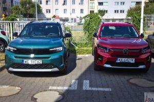 Opel Frontera GS Hybrid 145 KM 027 z Citroenem C3 Aircross Testy