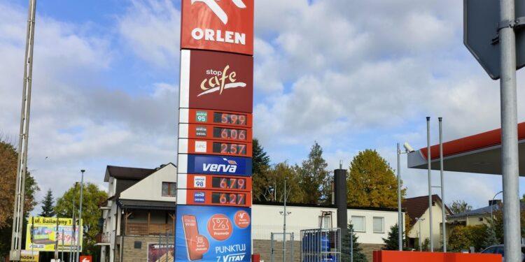 Ceny na Orlenie – II polowa pazdziernika 2025 Wiadomości