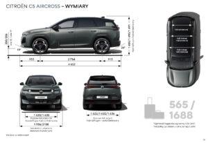 citroen c5 aircross ii wymiary Testy