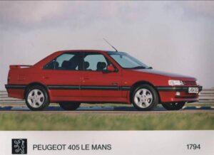 Seria Specjalna Peugeot „Le Mans. Kiedy zwyciestwo na torze inspiruje samochody drogowe. Peugeot 405 Le Mans 2 Wiadomości