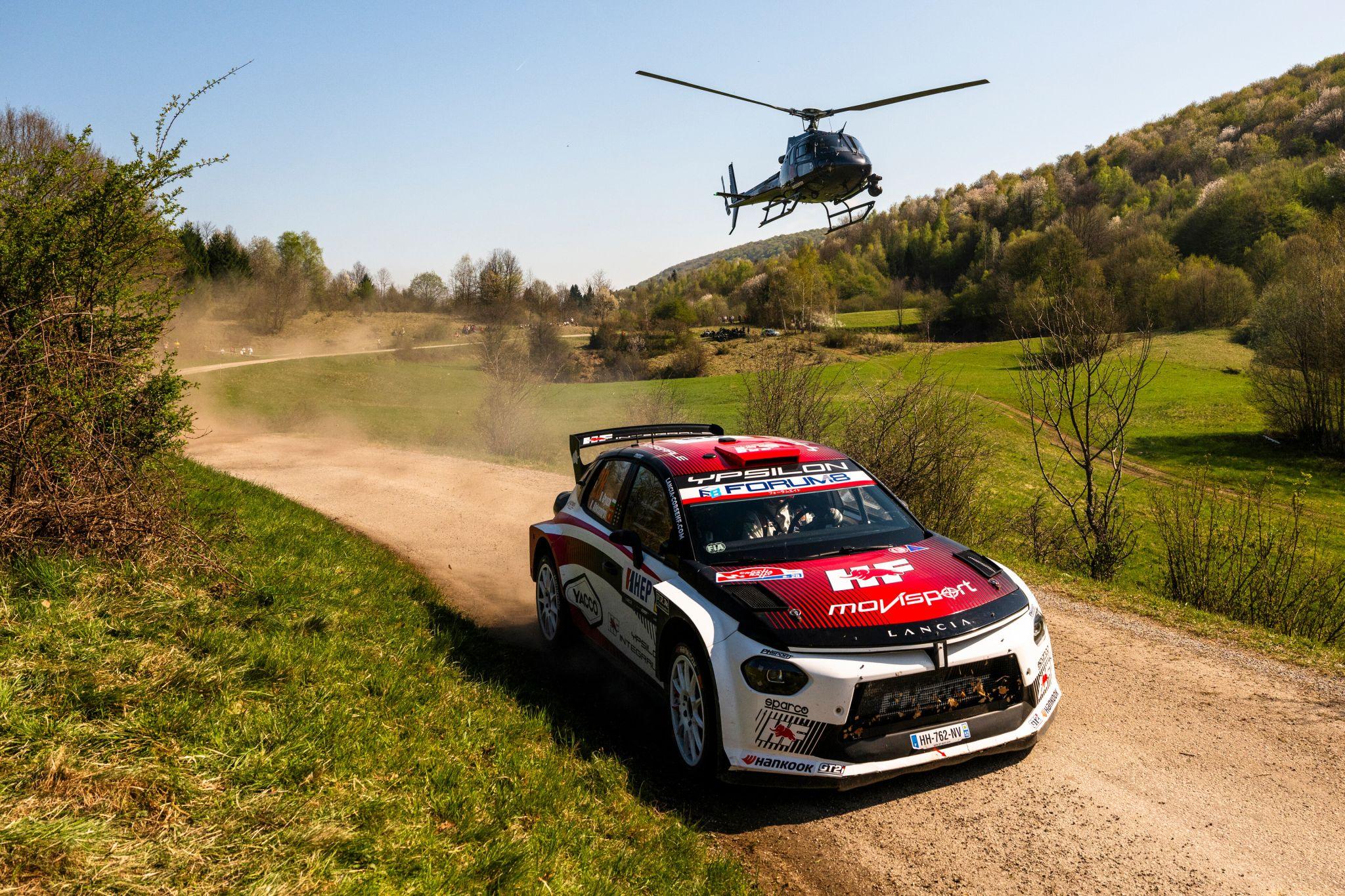 Lancia w rajdzie WRC2