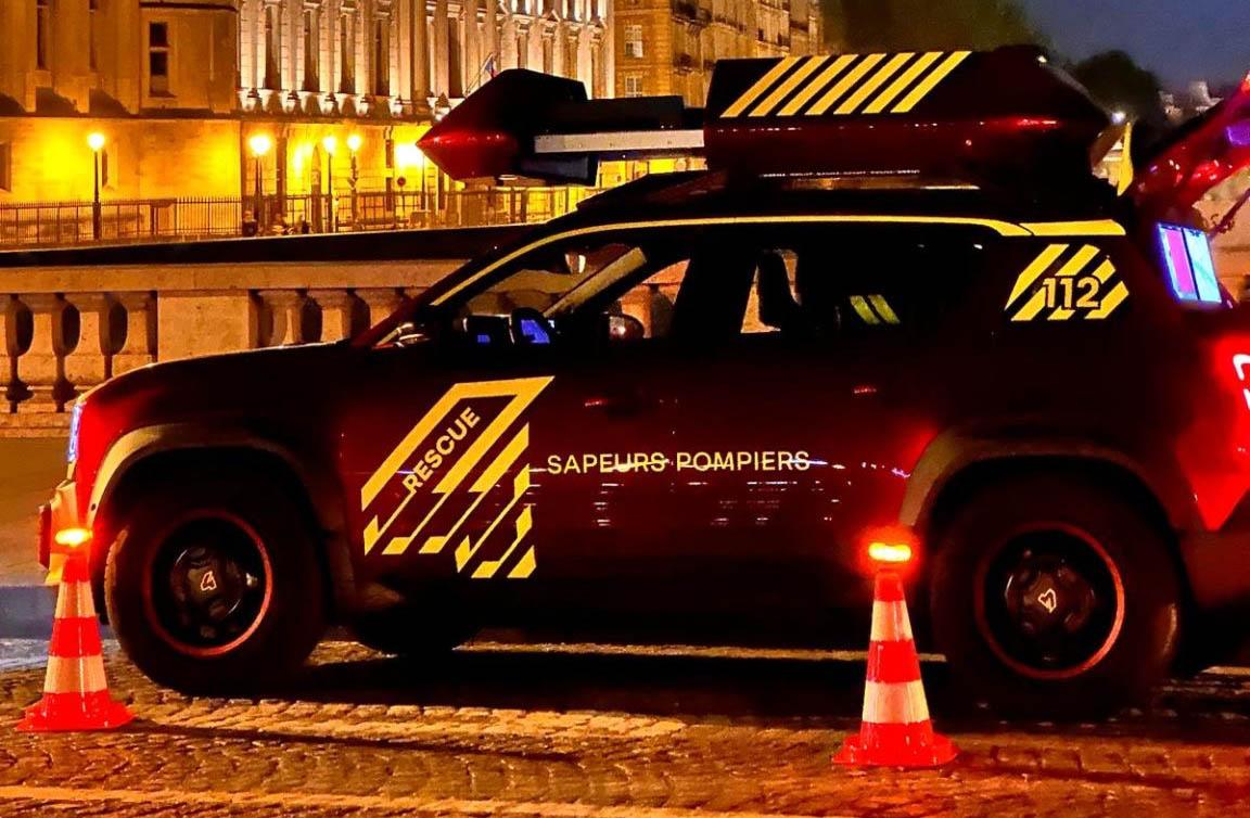Renault 4 w wersji ratowniczej