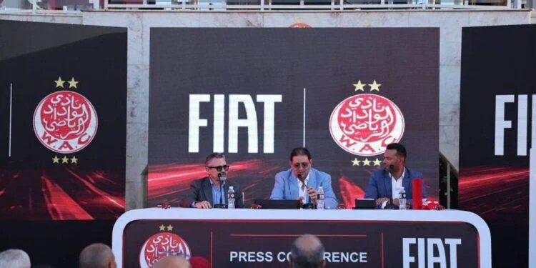 Fiat partnerem Wydad Athletic Club Wiadomości