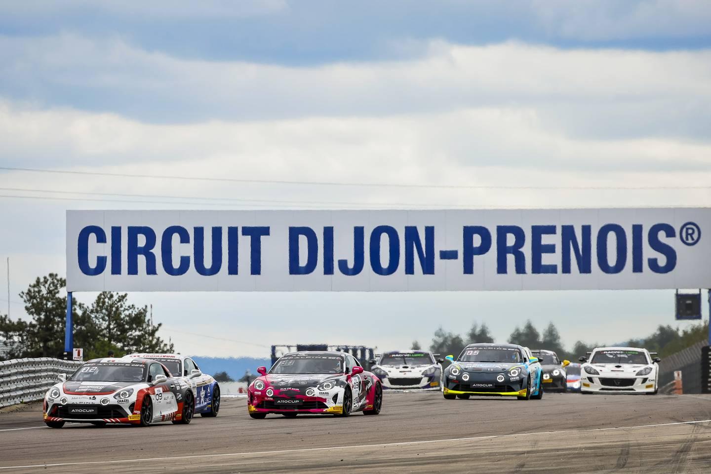 Ostre starcie w Dijon. 2. runda Alpine ELF Cup Series 03 Wiadomości