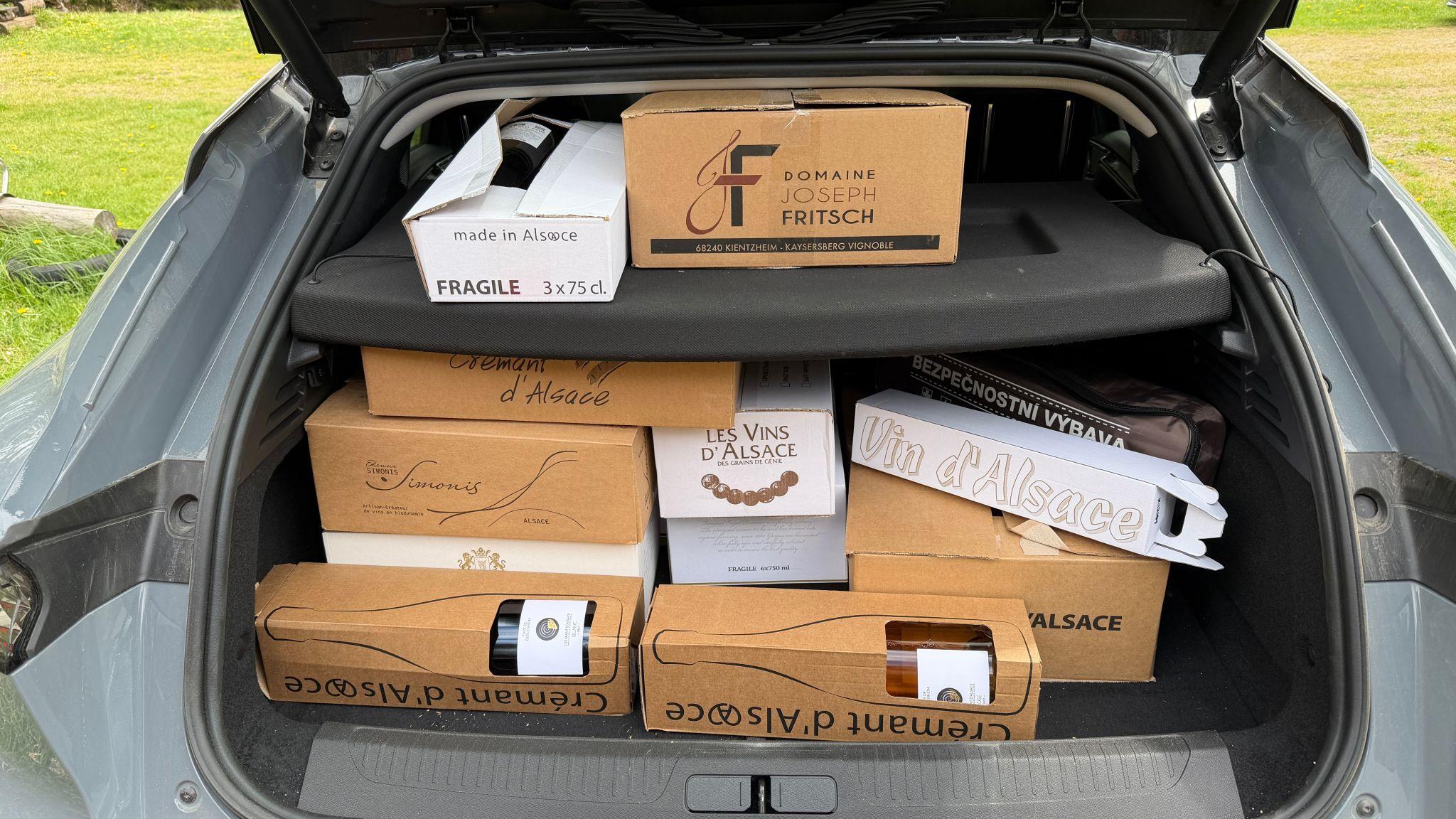 In vino veritas - pamiątki z Alzacji w bagażniku DS N°4
