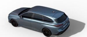 peugeot 308 SW z góry