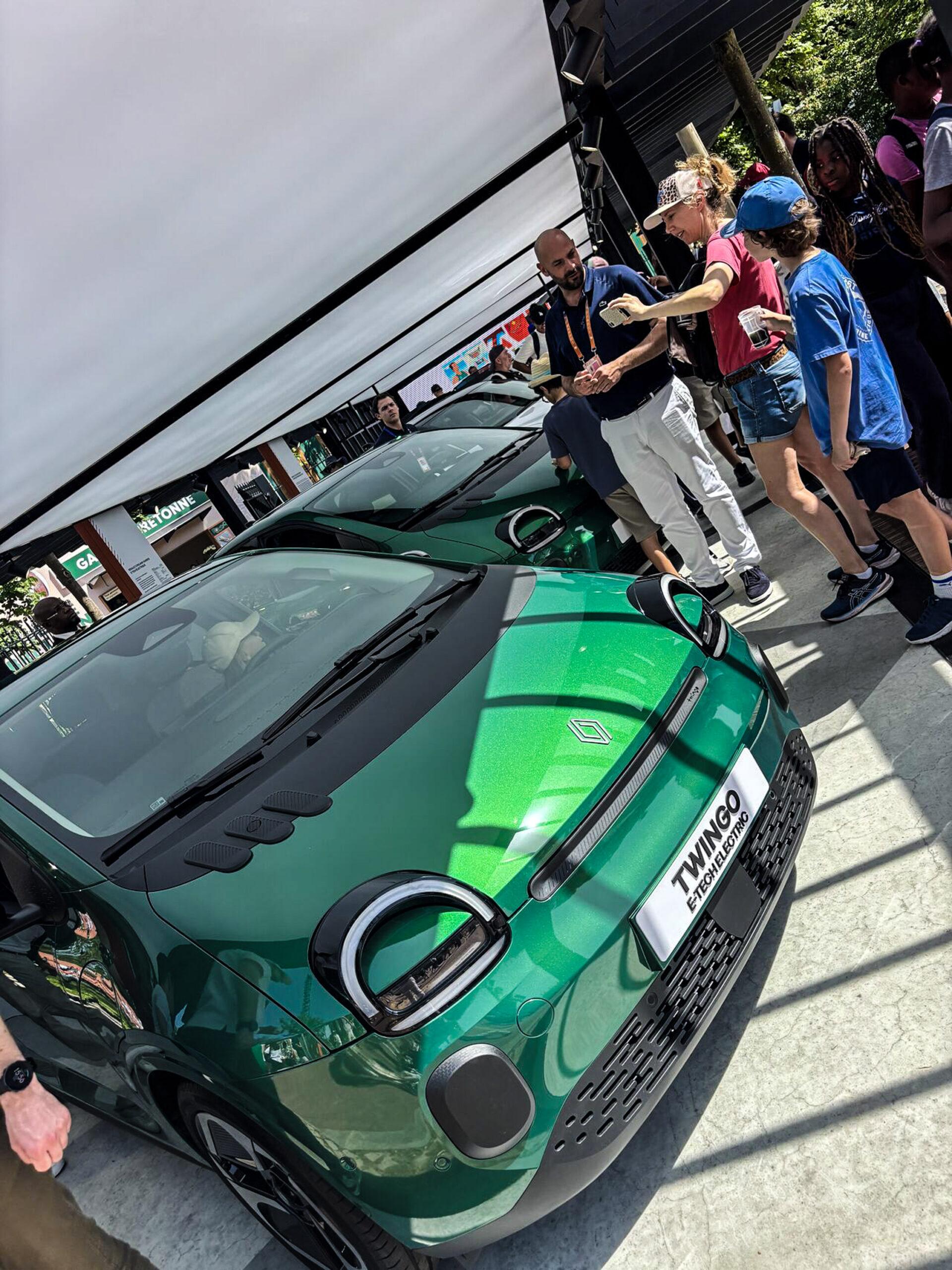 Nowe Renault Twingo na kortach Roland Garros