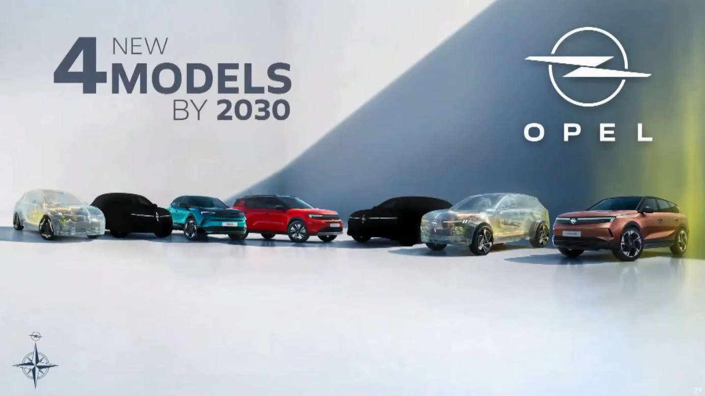 Opel 4 new models Wiadomości