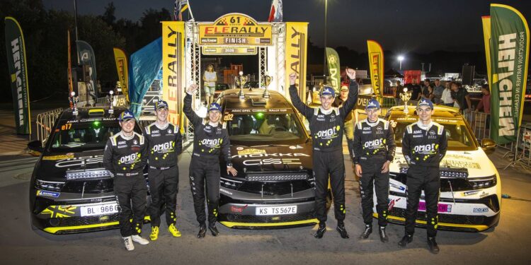 Timo Schulz pokonuje miedzynarodowa konkurencje w inauguracyjnej rundzie ADAC Opel GSE Rally Cup 2026 5 Wiadomości