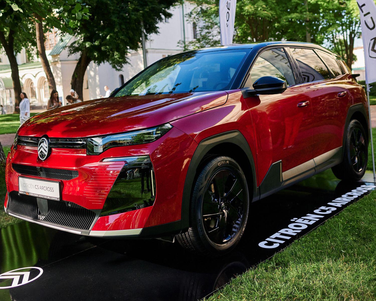Nowy Citroën C5 Aircross w czasie wydarzenia