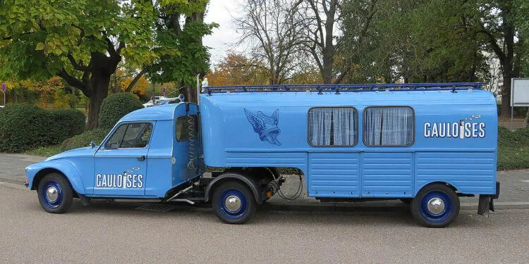 citroen acadiane ciagnik 1 Historia