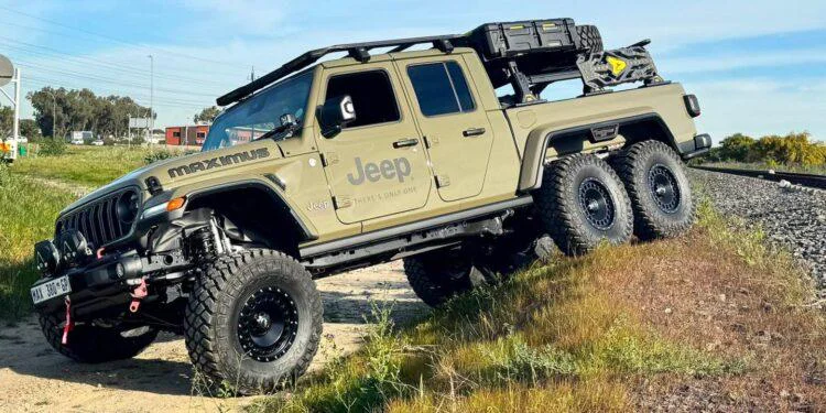 Maximus 6x6 na bazie Jeepa Gladiatora 01 Wiadomości