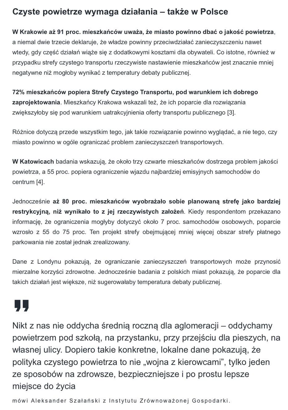 czyste powietrze sct profeina Wiadomości