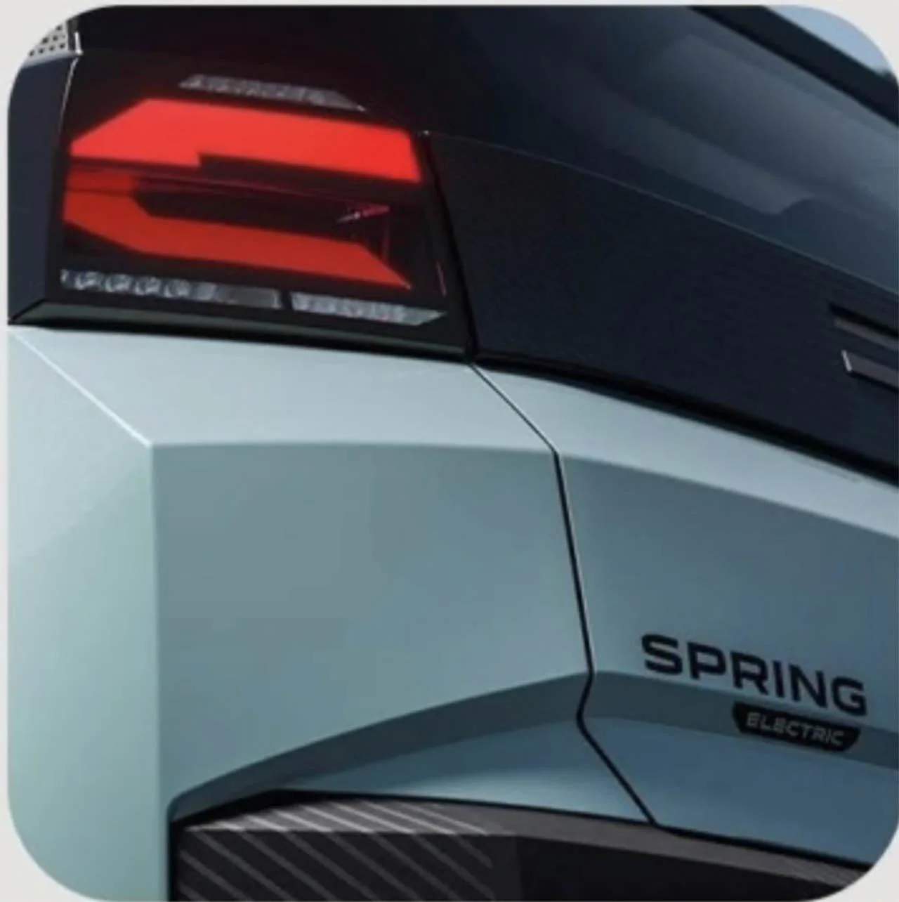 Dacia Spring II na oficjalnym zdjęciu producenta
