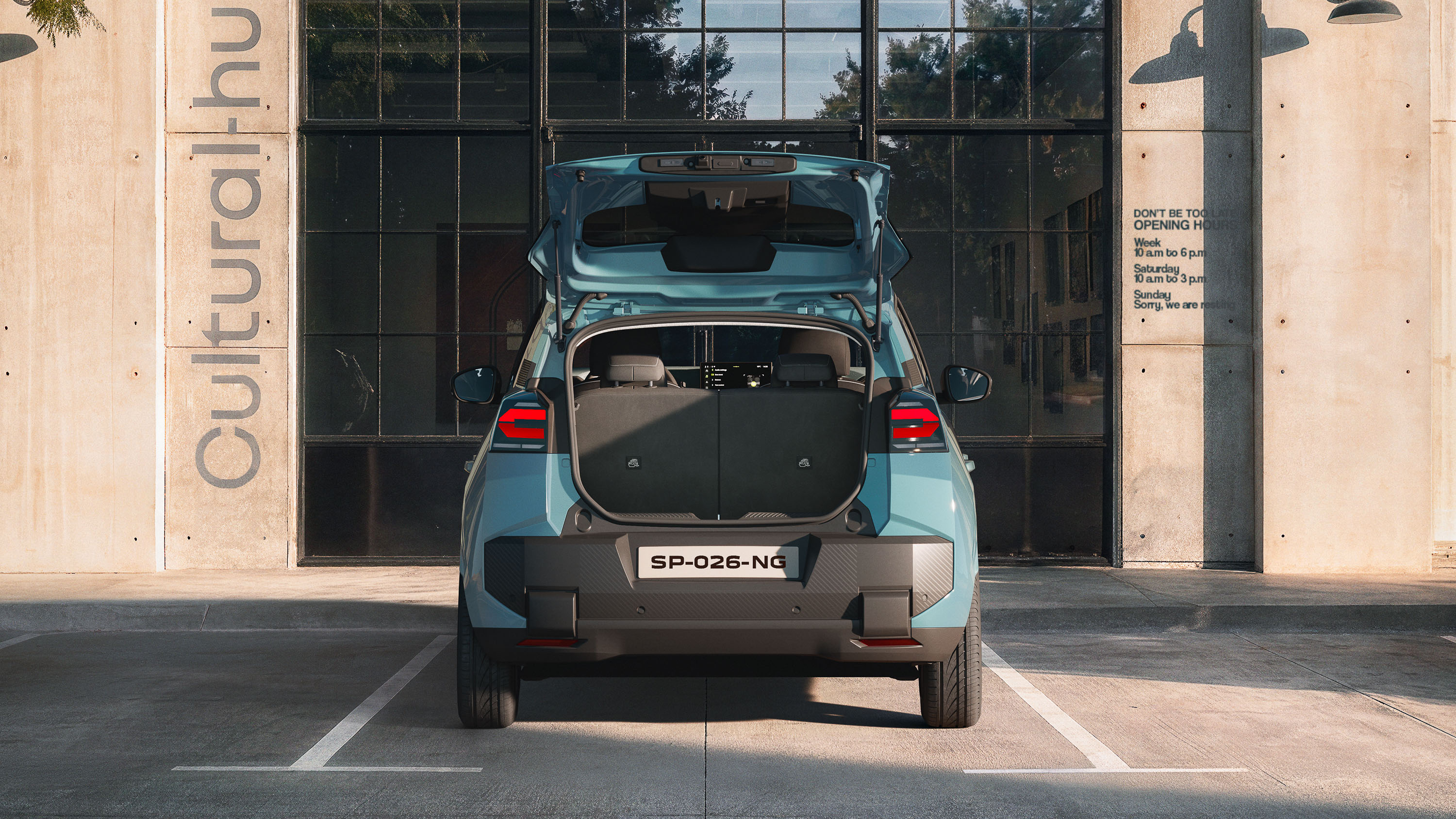 Nowa Dacia Spring ma duży bagażnik