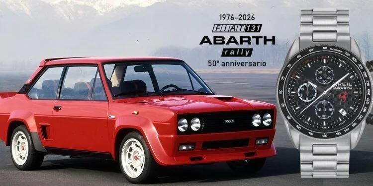 Abarth i Breil swietuja 50. rocznice modelu Fiat 131 Abarth Rally prezentujac wyjatkowy chronograf 01 Wiadomości