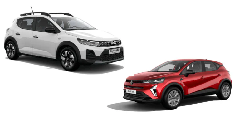 Dacia Sandero Stepway Essential Renault Captur Evolution