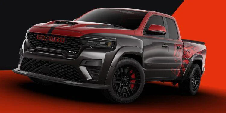 The First Retail Production and Custom One-of-One 2027 Ram 1500 Rumble Bee SRT