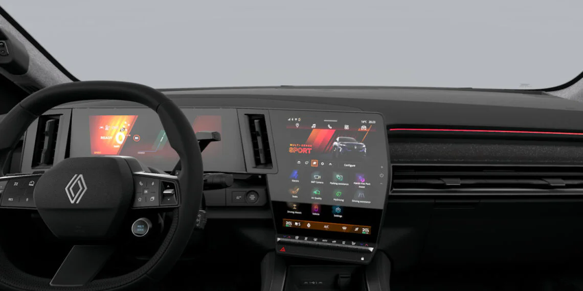 Renault Rafale Techno wnętrze